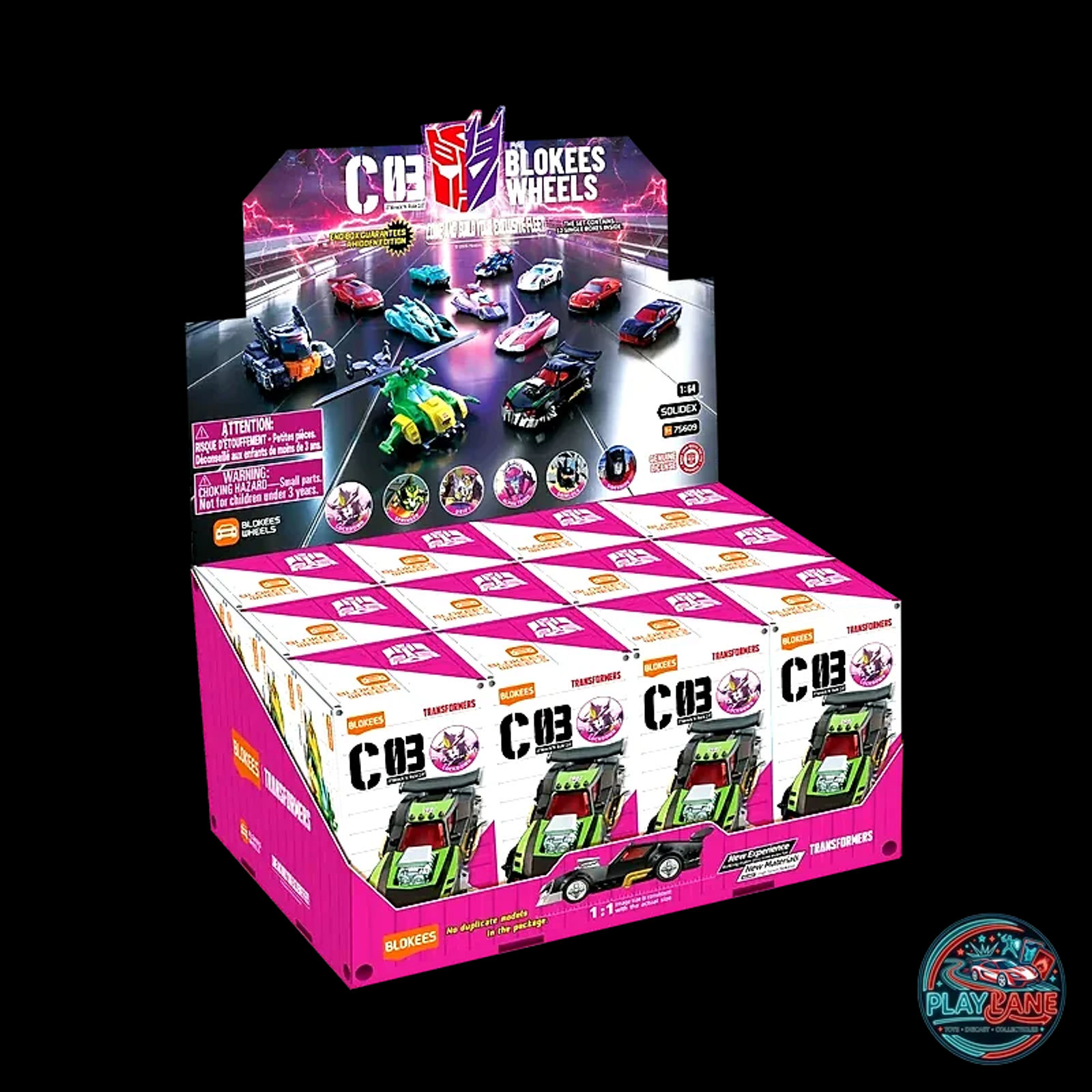 Blokees Transformers Wheels Series C03: Wreck 'N Rule 2 Vehicle Model Kit (Blind Box) - Main View 3