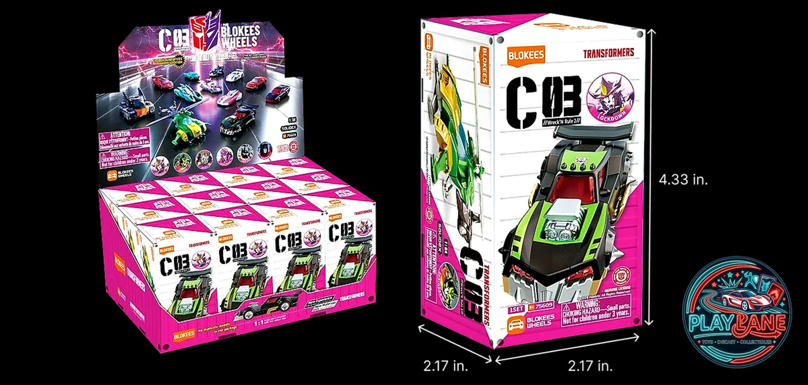Blokees Transformers Wheels Series C03: Wreck 'N Rule 2 Vehicle Model Kit (Blind Box) - Main View 4
