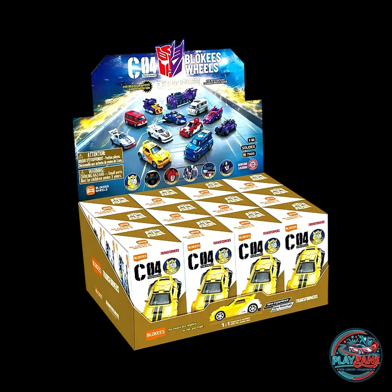 Blokees Transformers Wheels Series C04: Heart of the Ark Vehicle Model Kit (Blind Box) - Main View 2