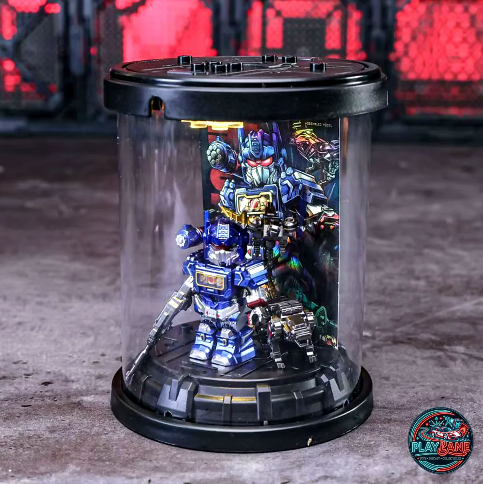 Brick Man Custom Soundwave Minifigure (G1 Transformers Series) - Main View 6