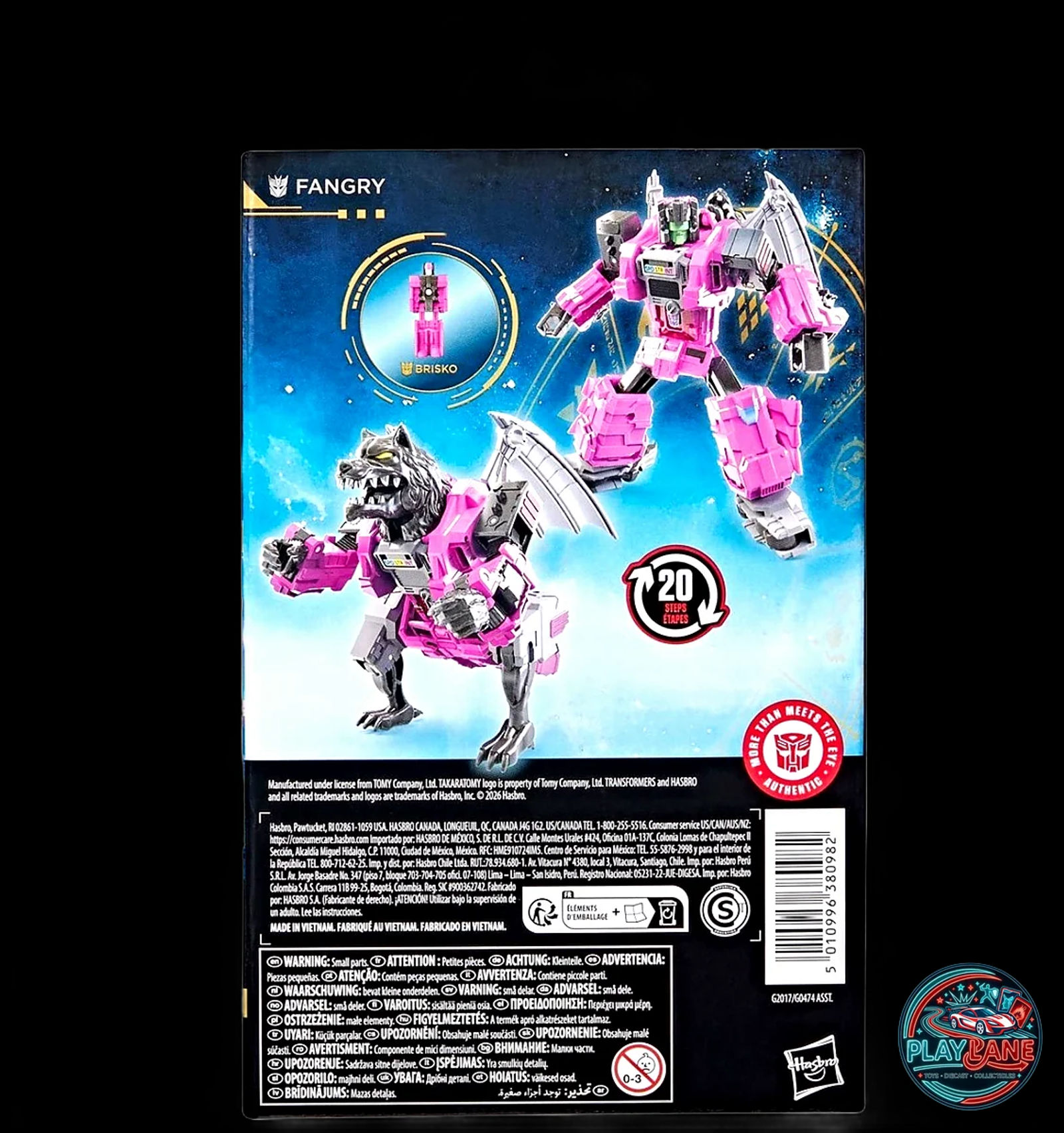 Transformers Age of the Primes Deluxe Class: Fangry Action Figure - Main View 3