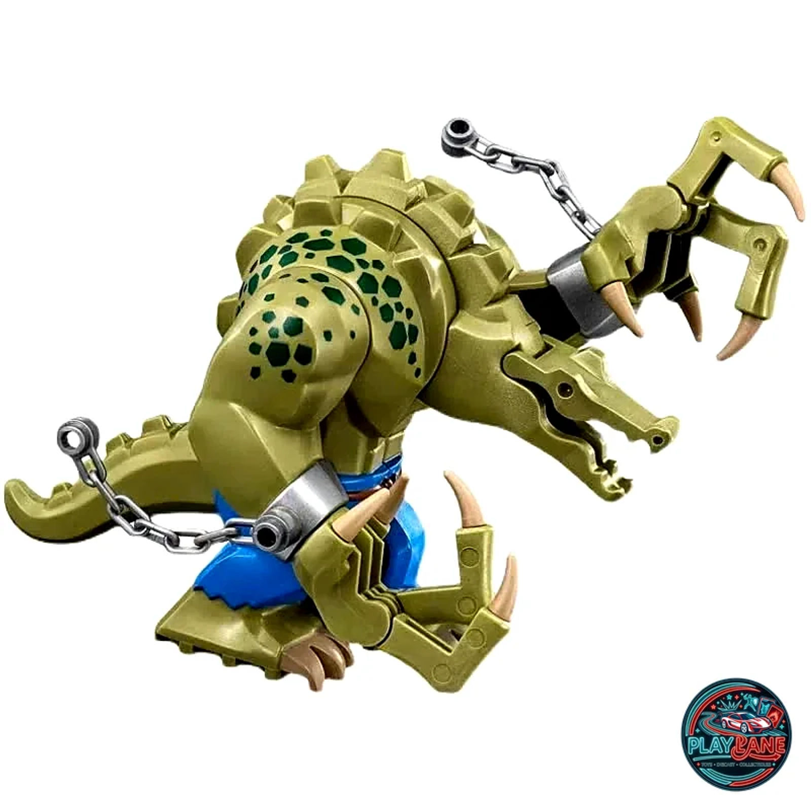 Killer Croc BigFig Building Block Figure (LC001 Custom Edition) - Main View 2