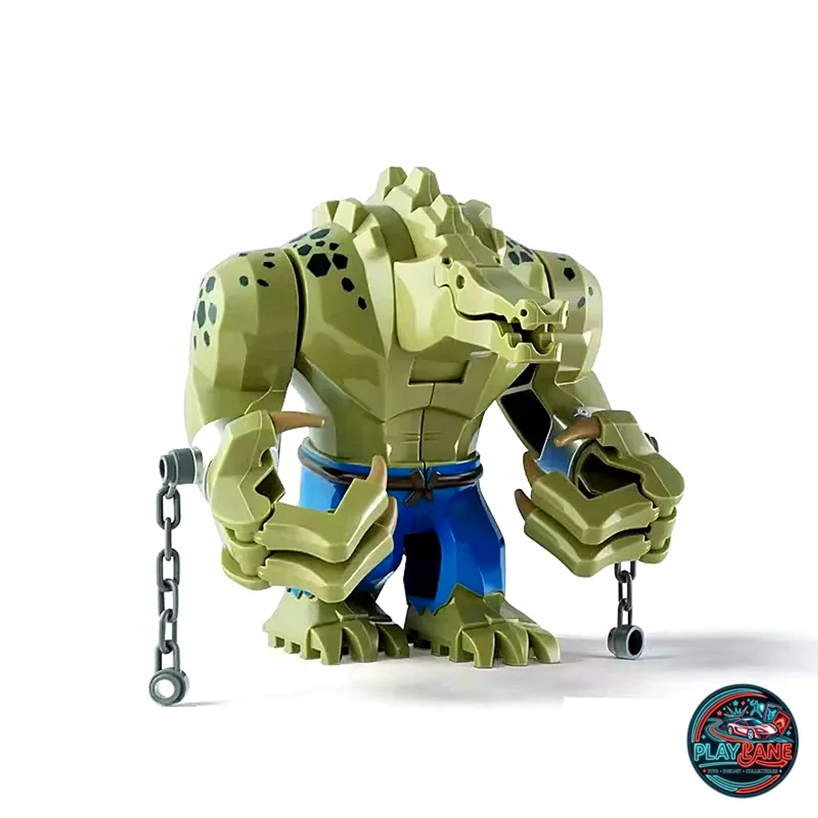 Killer Croc BigFig Building Block Figure (LC001 Custom Edition) - Main View 3