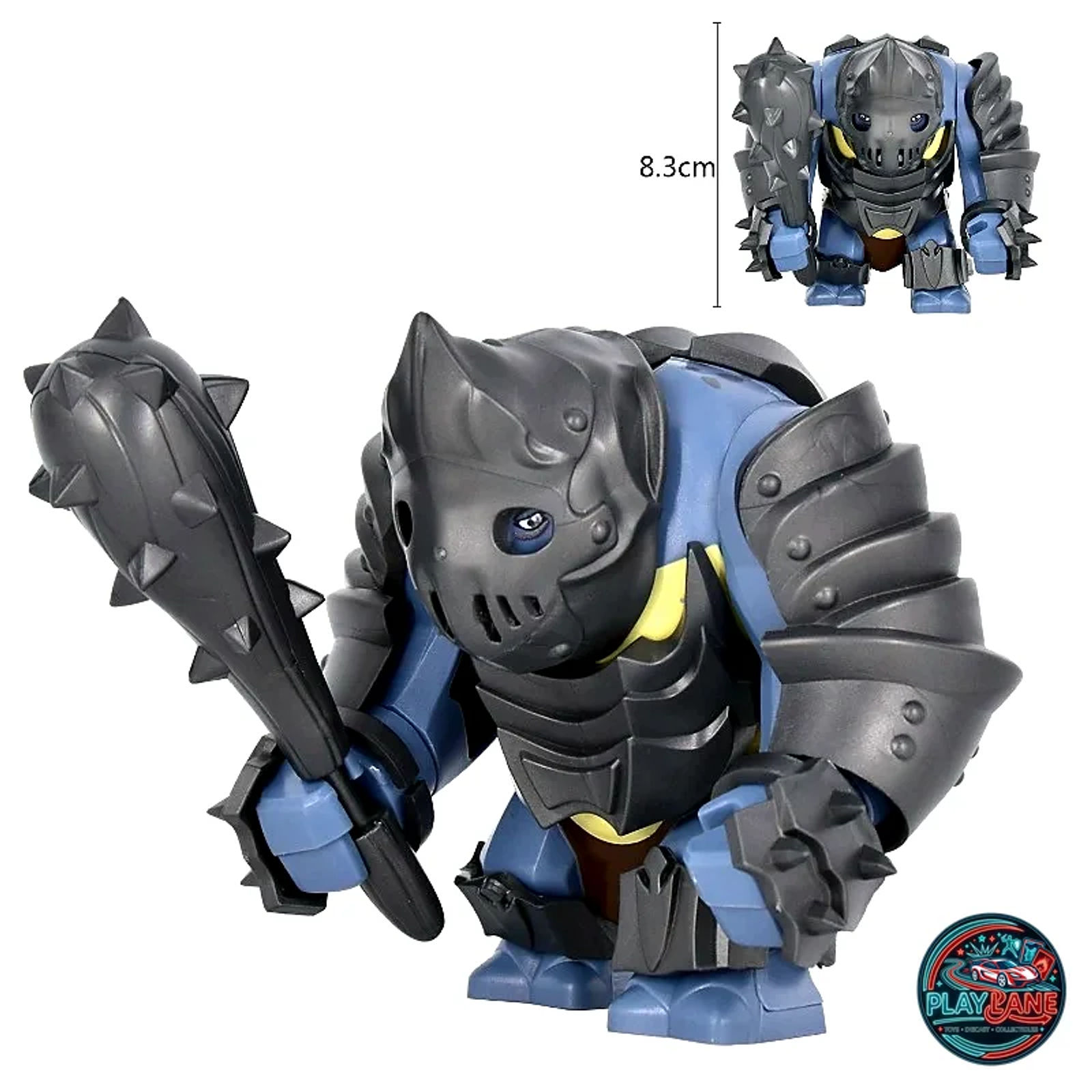 Medieval Castle Series Armored War Troll BigFig Collection (DXMH3016–DXMH3018 Series) - Main View 3