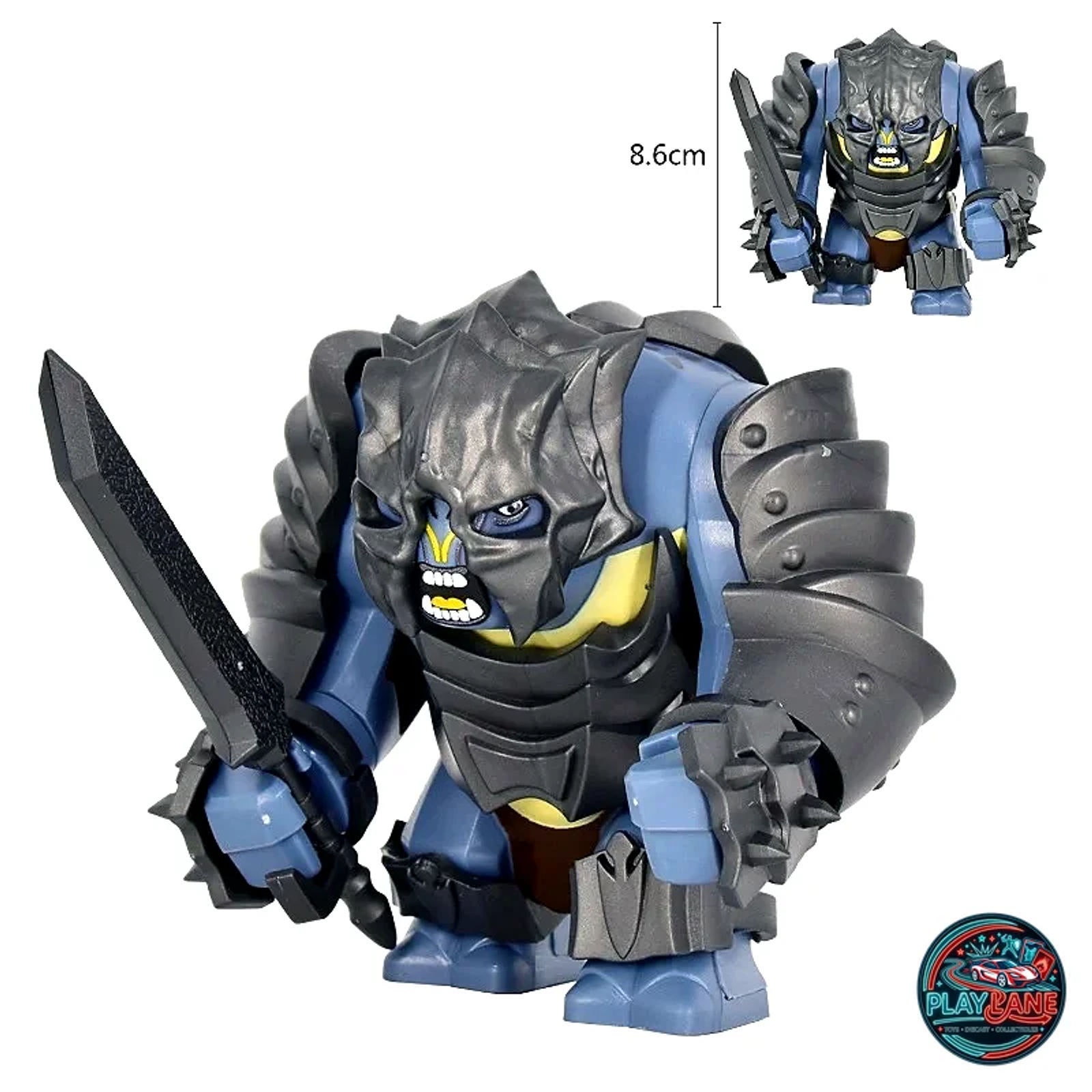 Medieval Castle Series Armored War Troll BigFig Collection (DXMH3016–DXMH3018 Series) - Main View 4