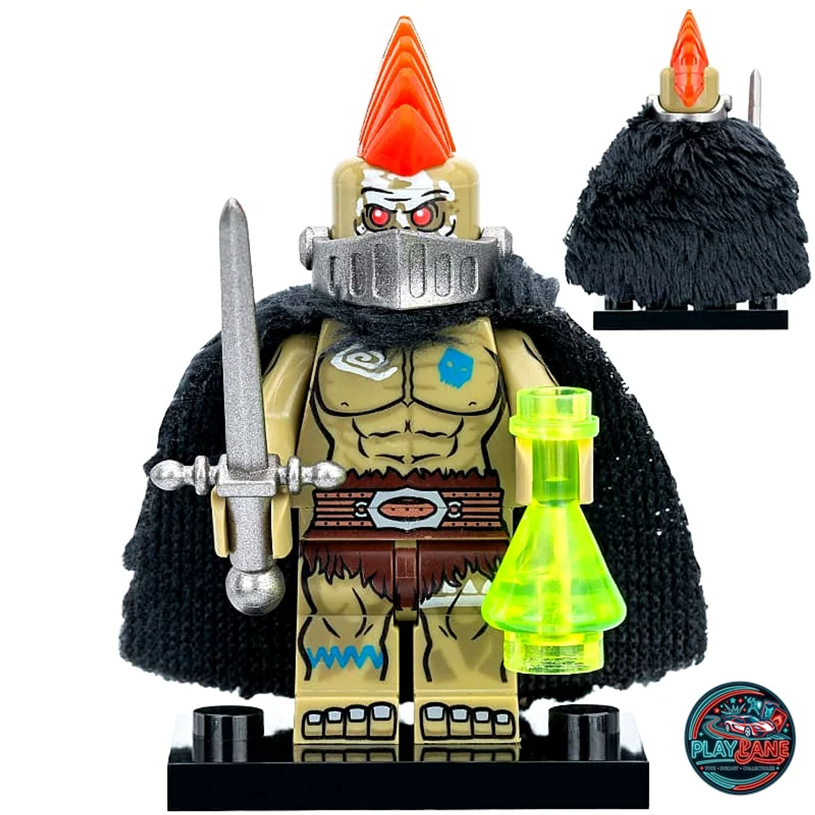 Custom Minifigs Lord of the Rings & Fantasy Orc Rogue - Main View 1