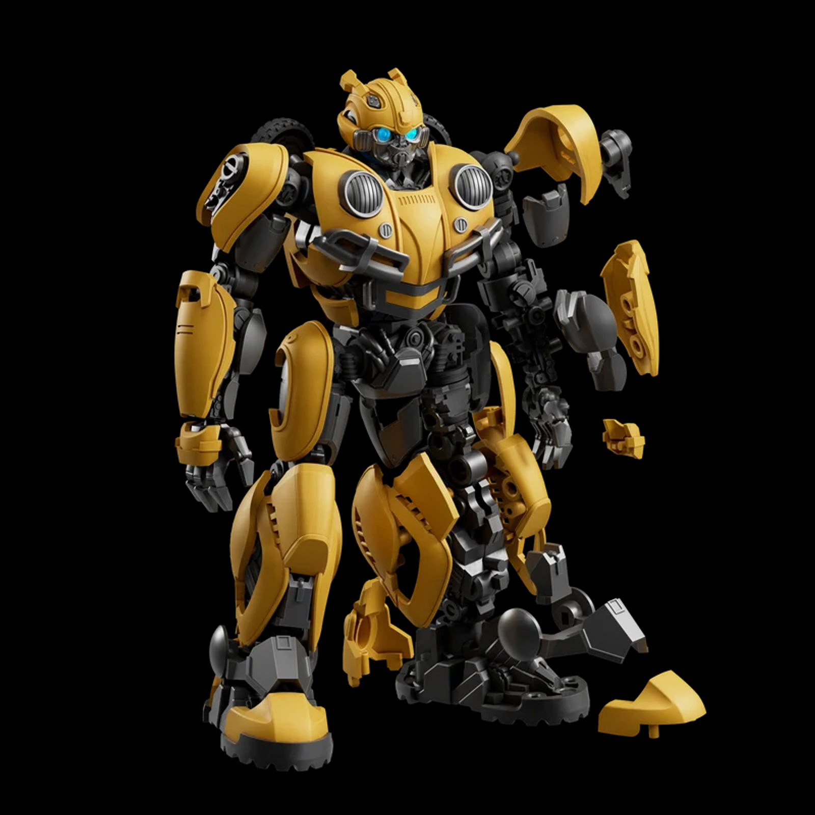 Blokees Transformers Classic Class / Champion Class 27: Bumblebee Model Kit - Main View 5