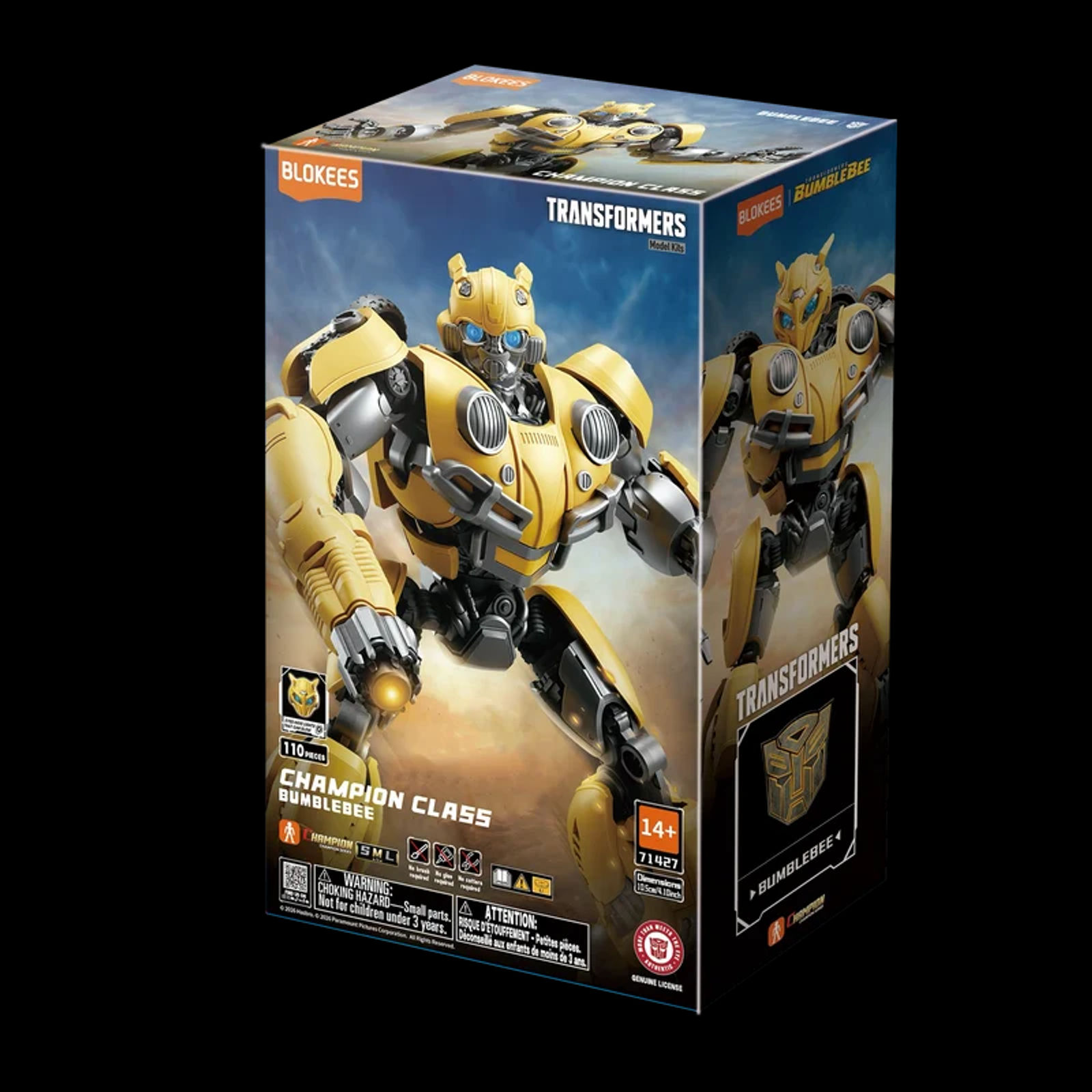 Blokees Transformers Classic Class / Champion Class 27: Bumblebee Model Kit - Main View 11