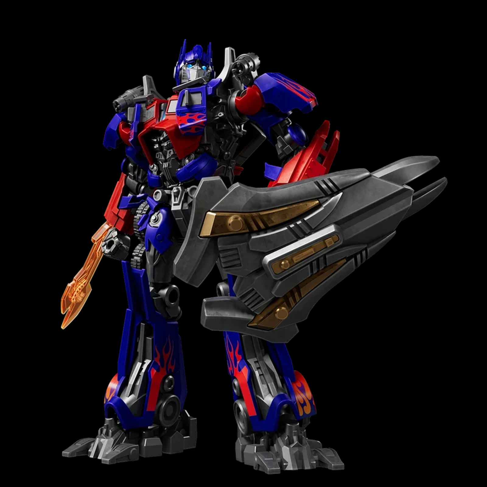 Blokees Transformers Classic Class DX 21: Jet Wing Optimus Prime Model Kit - Main View 4