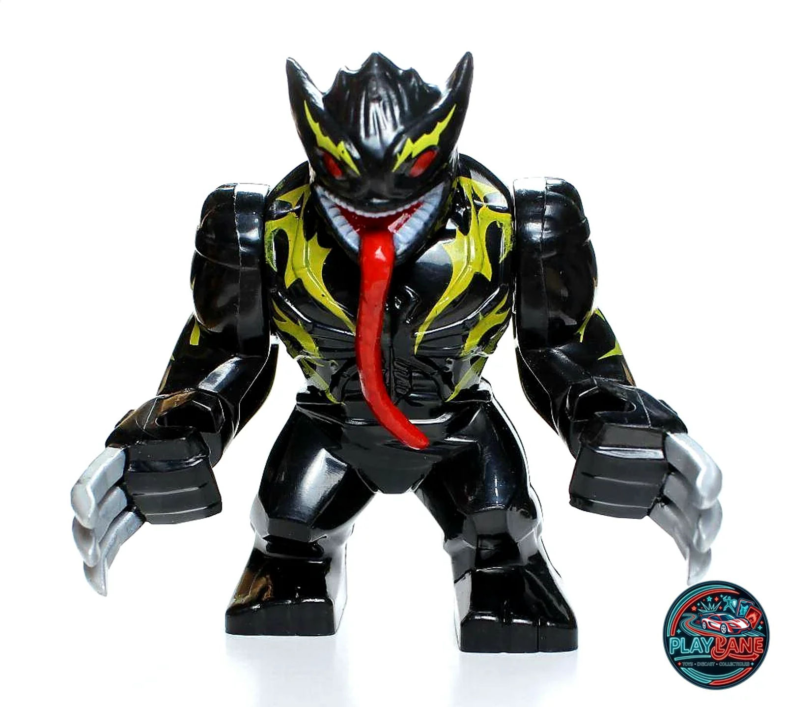 Symbiote Wolverine Venomized Mutant BigFig Building Block Figure (PG2064 Custom Series / Major-Brand Compatible) - Main View 1