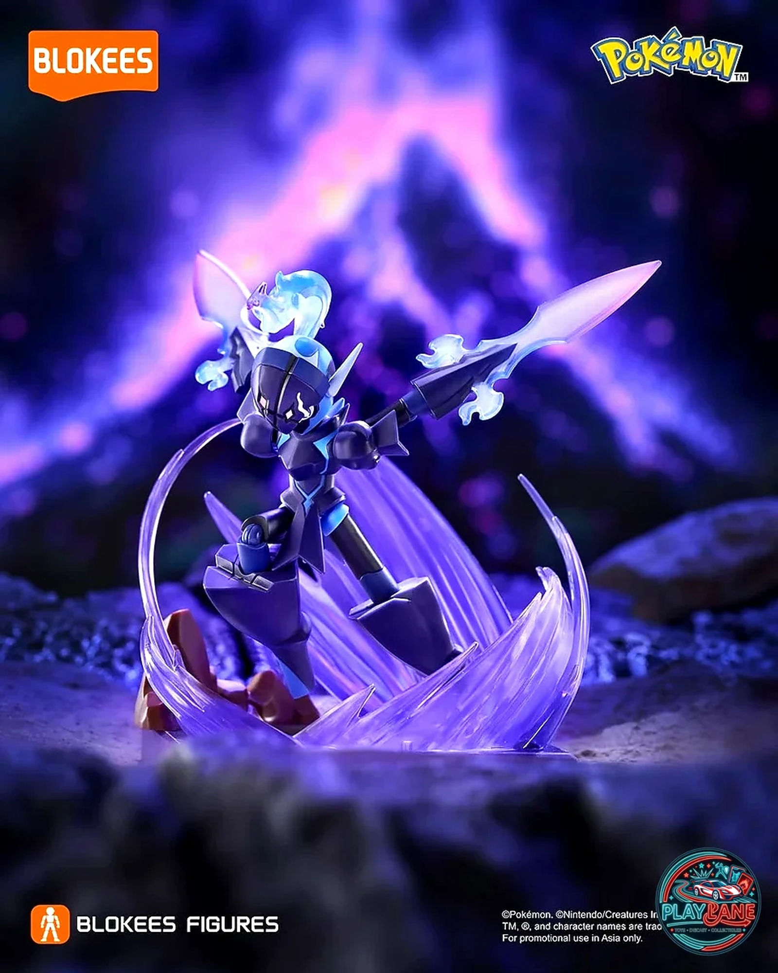 Blokees Pokémon Classic Edition CV-L: Ceruledge Buildable Action Figure Model Kit (74103) - Main View 2