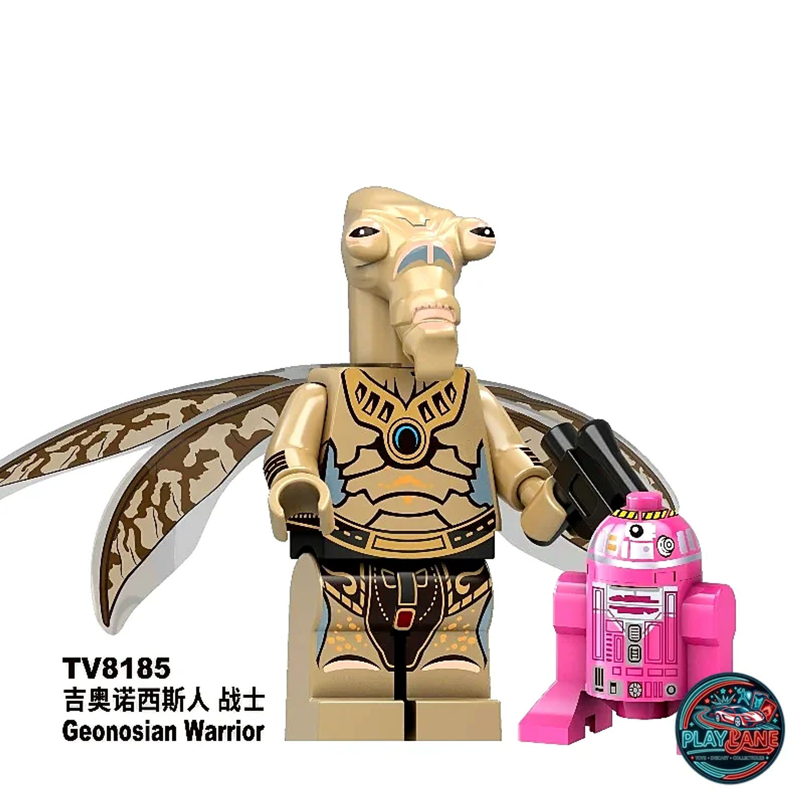 Custom Minifigs Star Wars Geonosian Warrior - Main View 1
