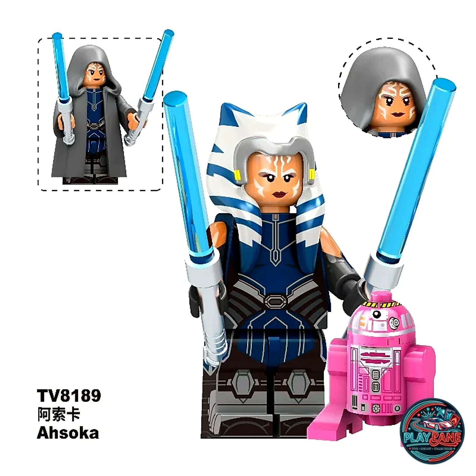 Custom Minifigs Star Wars Ahsoka - Main View 1