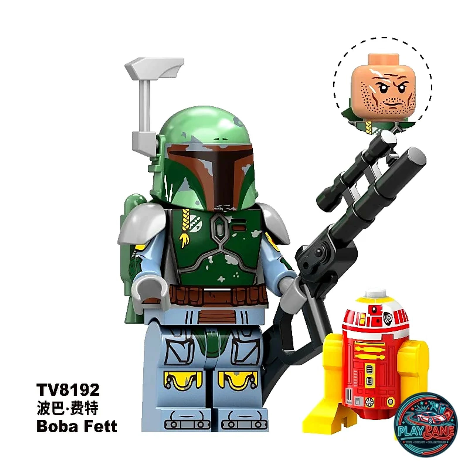 Custom Minifigs Star Wars Boba Fett - Main View 1