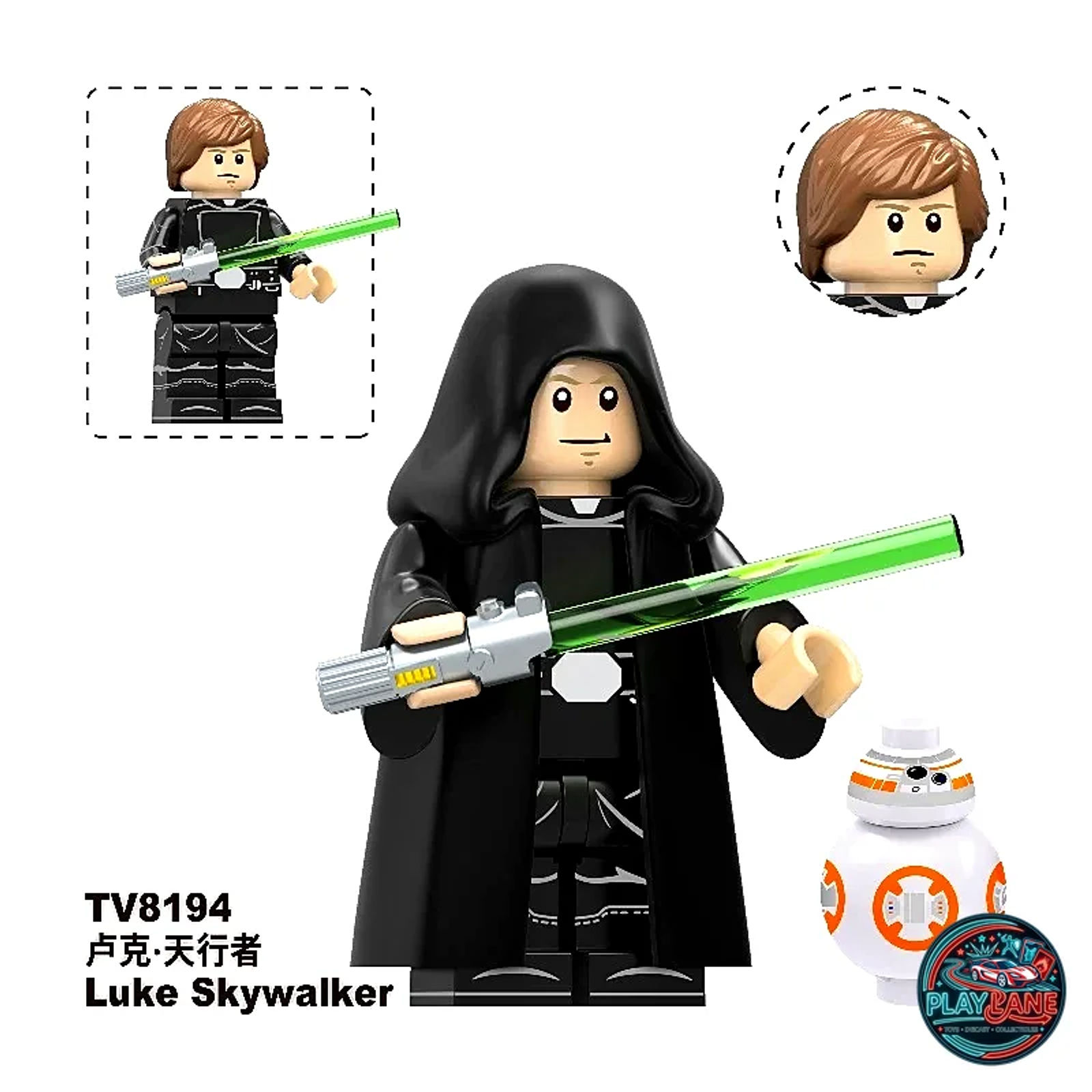 Star Wars Expanded Universe & Galactic Saga Complete 12-Piece Custom Building Block Minifigures Set (TV6121 Series / TV8183–TV8194 / Major-Brand Compatible) - Main View 13