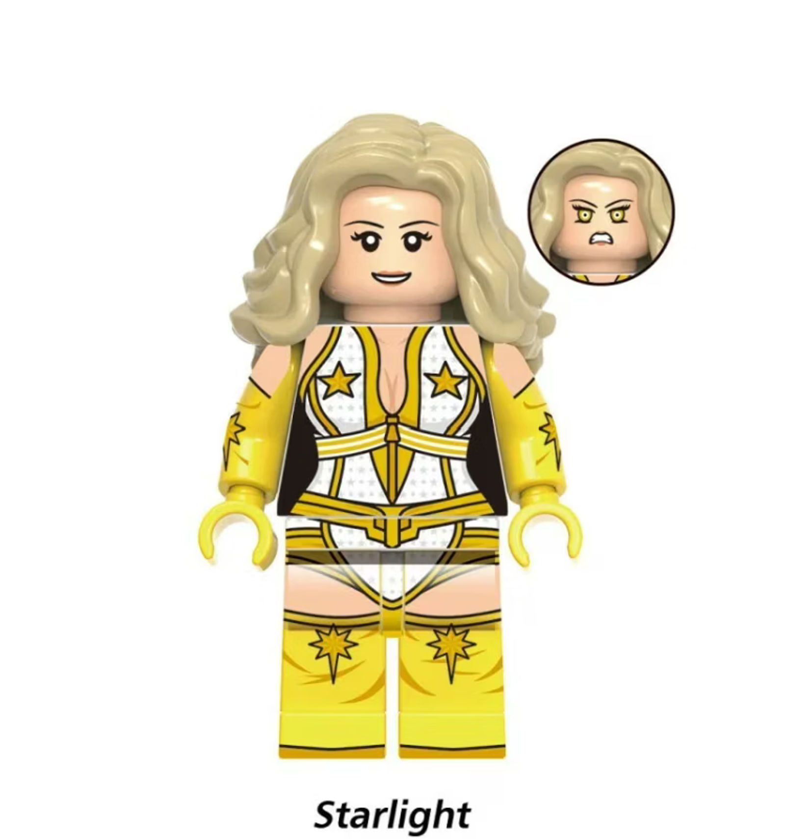 Starlight (The Boys) Custom Minifigure XH1904 – Third-Party Building Block Toy (Lego Compatible) - Main View 1