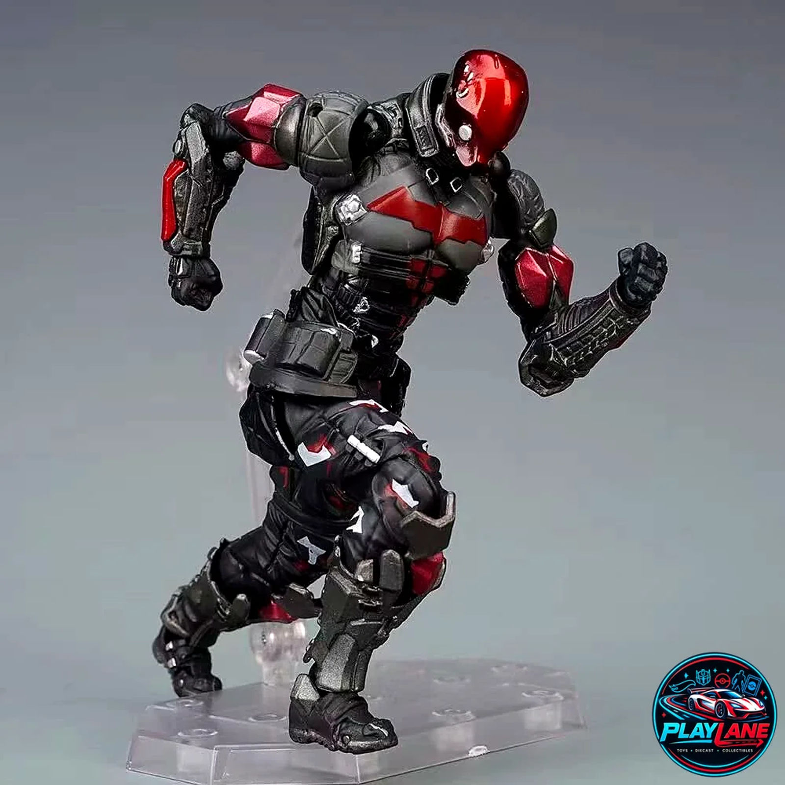 Amazing Yamaguchi Revoltech: Batman Arkham Knight (KO Max V2 Upgraded Version) 6-Inch / 1:12 Scale Collectible Action Figure (with Red Hood Swap Parts & Arsenal) - Main View 6