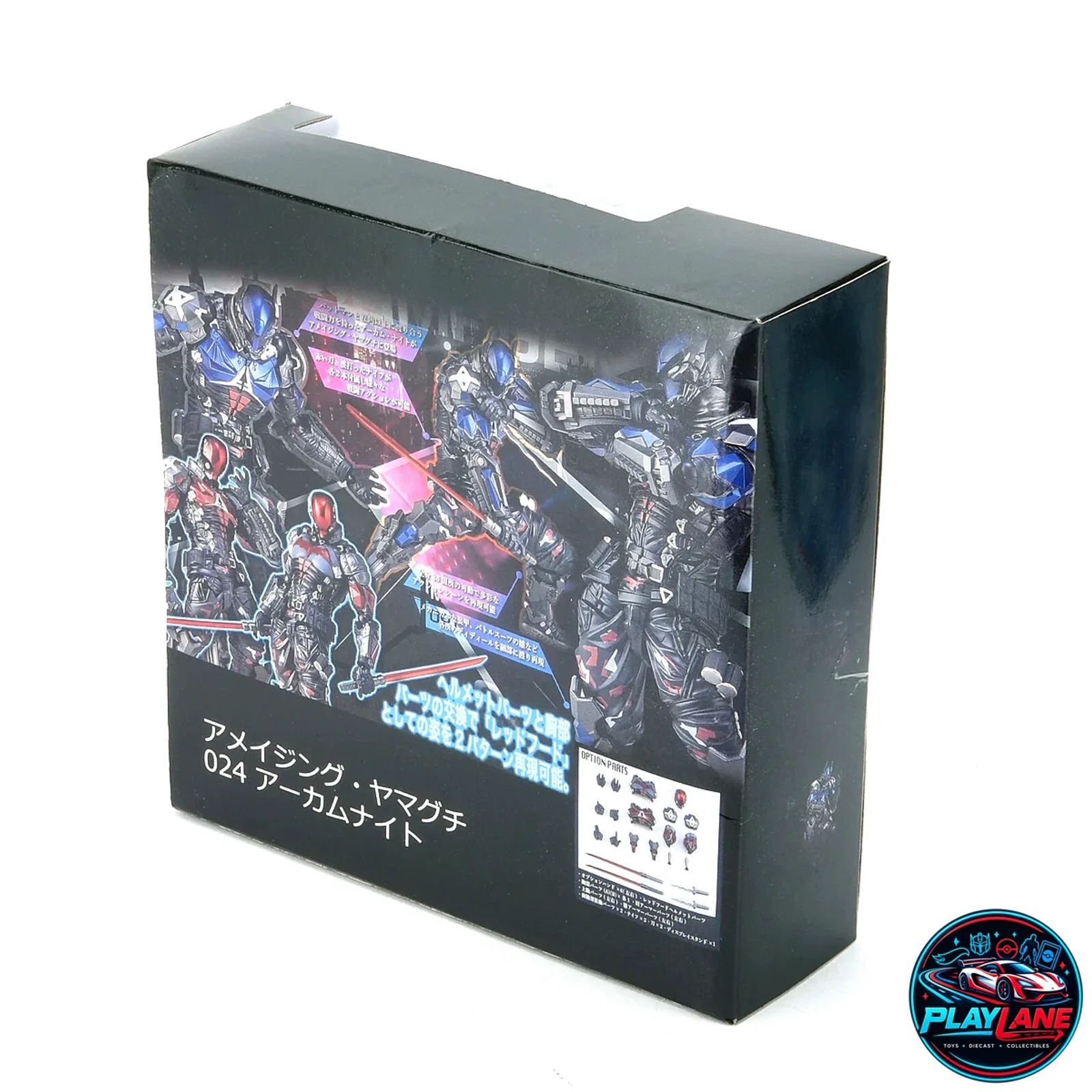 Amazing Yamaguchi Revoltech: Batman Arkham Knight (KO Max V2 Upgraded Version) 6-Inch / 1:12 Scale Collectible Action Figure (with Red Hood Swap Parts & Arsenal) - Main View 2