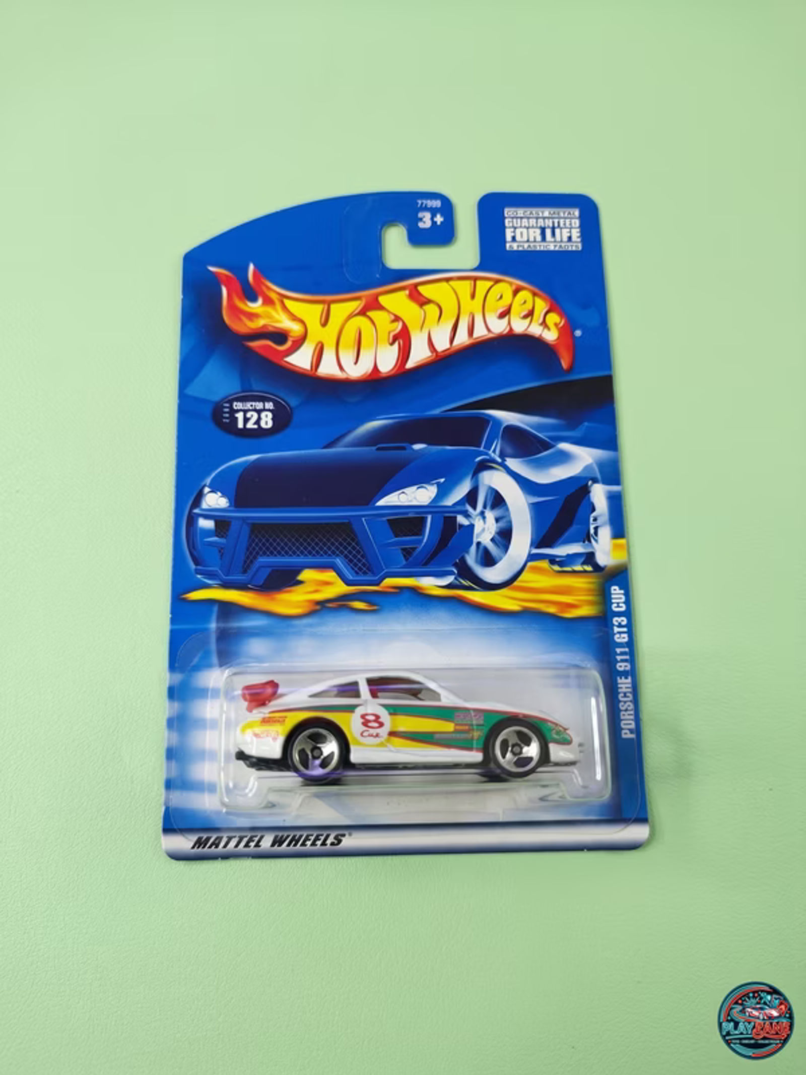 Vintage Hot Wheels 911 GT3 Cup | 1:64 Diecast Car - Main View 1