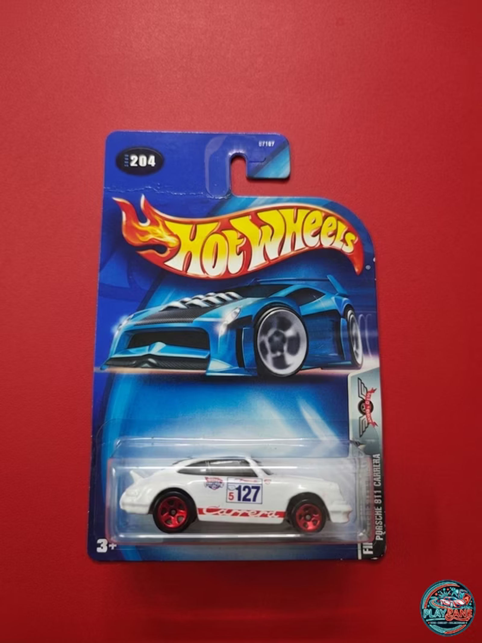 Vintage Hot Wheels 2003 Final Run Porsche Carrera #204 | 1:64 Scale Diecast Car - Main View 1